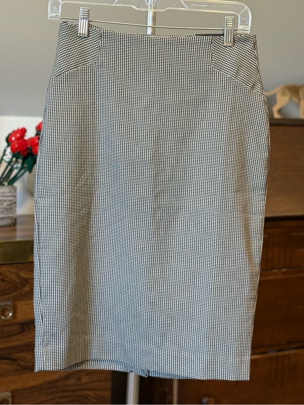 NWT RW&CO. Houndstooth Pencil Skirt Size Small | Office Career Wear
